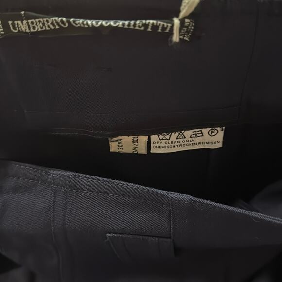 Vintage NWT Umberto Ginocchietti Women's Blue Mid Calf Skirt - Picture 4 of 6